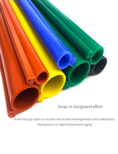 Funda aislante de línea aérea de silicona de 200 cm roja para postes de servicios públicos 6