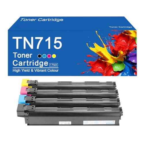 Toner TN715 pour bizhub C751i pour remplacer vos cartouches et imprimer vos dossiers de bureau