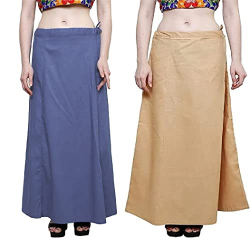 Image of Plus Size Cotton Petticoat for Women Combo (Size S to 6XL)