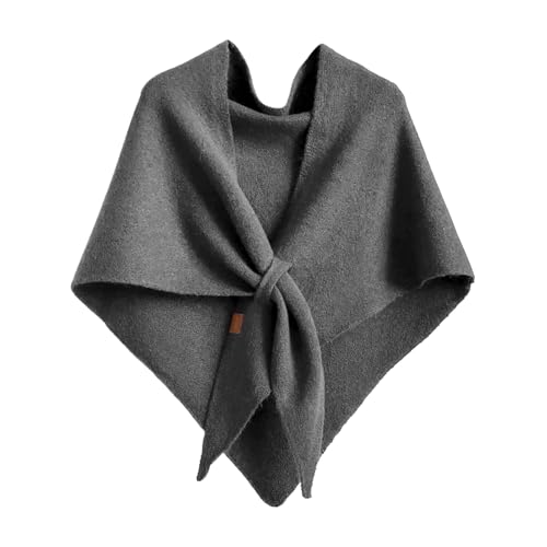 Einfarbiger Stola für Abendkleid | Pashmina Schal Damen | Damens Schal Stola Damen Festlich für Abendkleid | Gestrickte Tücher und Wickel Hochzeit...