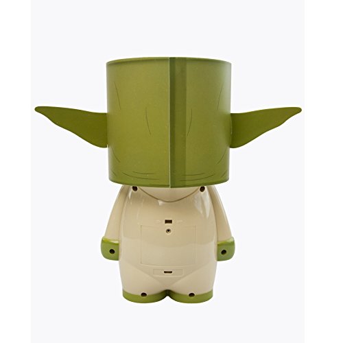 Look Alite Usb-H25X13X12 Cm Star Wars Yoda Lampada LED da Scrivania con Funzionamento A Batteria O Micro USB 50 W, Multicolore, One size - Image 3