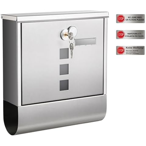 Boîte aux Lettres Murale SONGMICS GMB020S02 Cover