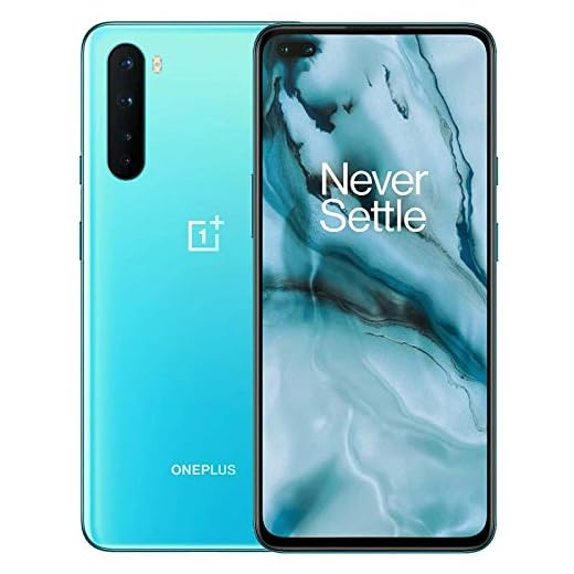 Teléfono OnePlus NORD (5G) 8GB RAM 128GB, Cámara Cuádruple, Dual SIM, 2 Años de Garantía - Mármol Azul