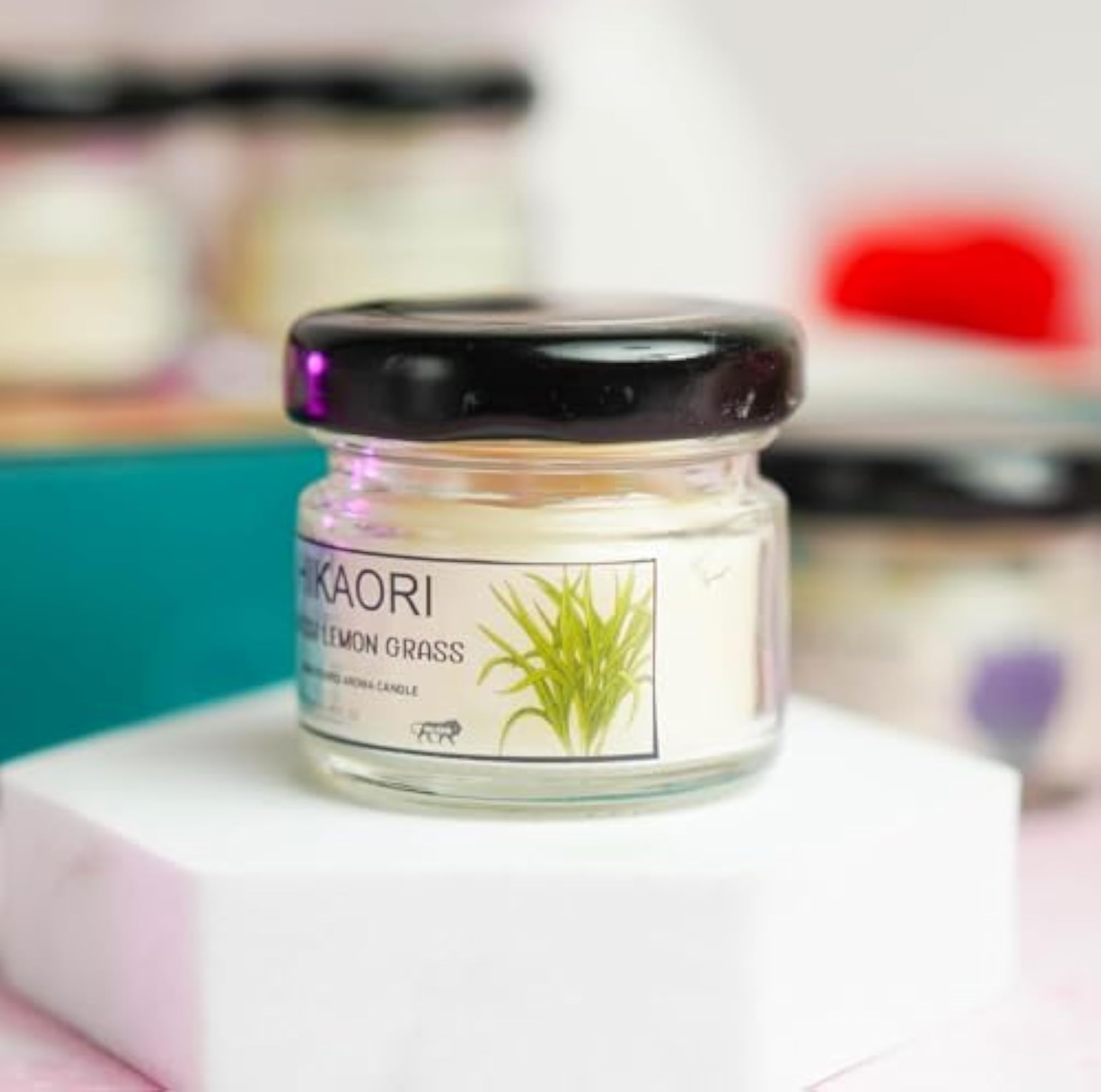 Scented Jar Candle Set, Soy Wax, Handcrafted Aroma Gift