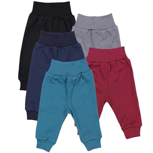 TupTam Pumphose Baby 5er Pack Unisex - Bequeme Baby Hose für Jungen und...