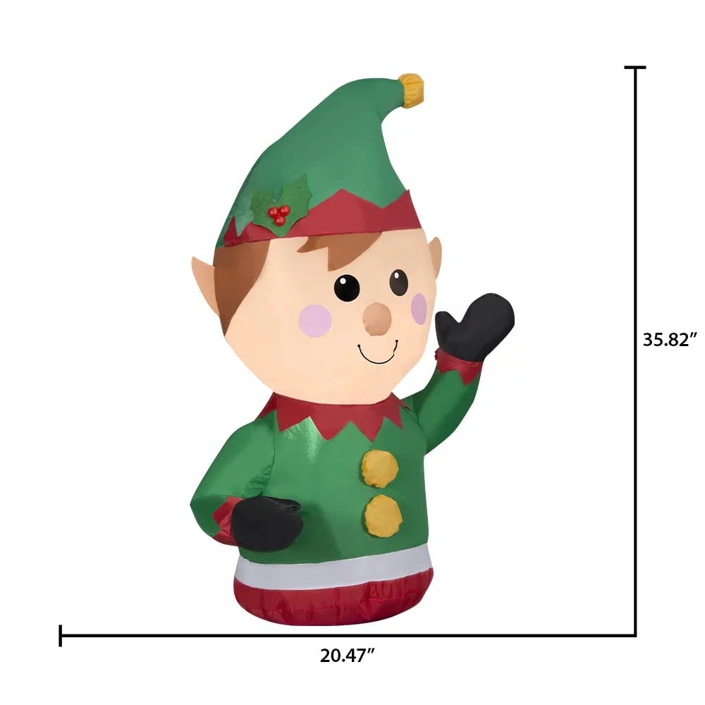 Buddy the elf blow up christmas decoration Clearance