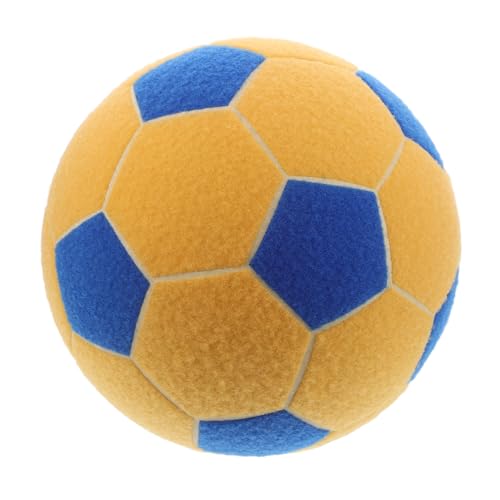 Jeu de football adhésif en feutre Anneome ballon jaune bleu entraînement et loisirs