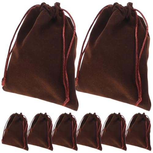Bolsas de almacenamiento para joyas en viajes organizador de felpa para pendientes y anillos