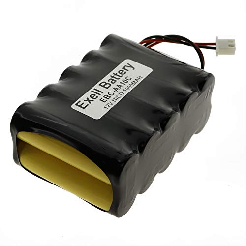Exell 12V Custom Nicd 1000Mah Battery Pack With Wire And Connector For Communication Equipment, Lighting, Power Tools And More. #TOP4