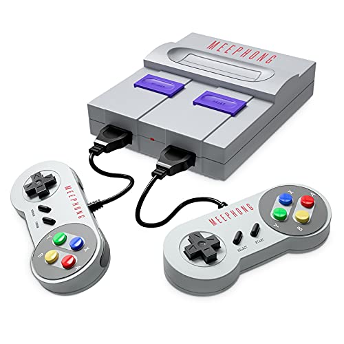 MEEPHONG Retro Game Console, HDMI HD Built-in 821 Classic Video Games