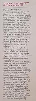 Hardcover Murder and mystery in the Highlands Book