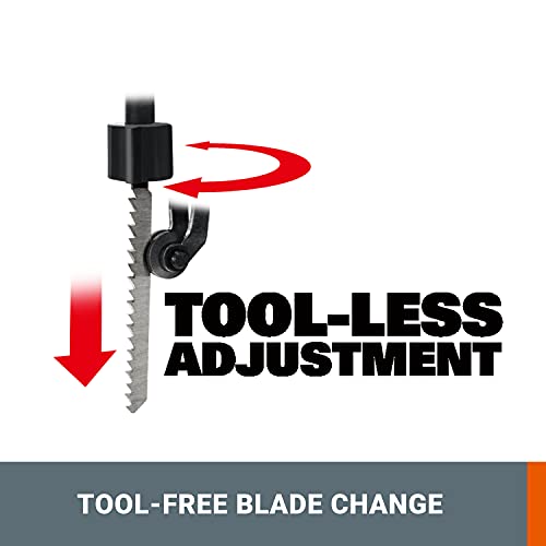 WORX Cordless Jigsaw, Black, 41 x 12.5 x 25.1 cm 4 WORX Cordless Jigsaw, Black, 41 x 12.5 x 25.1 cm - Image 4