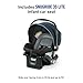 Graco NimbleLite Travel System | Includes Lightweight Stroller and SnugRide 35 Lite Infant Car Seat, Parent Storage, Compact Fold | Lightweight Stroller Under 15 Pounds, Belgrade