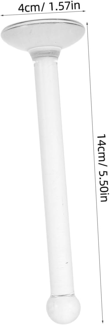 GETAJGHSD Multi-use Pigment Grinding Pestle Portable Glass Mixing Rod for Painting Smooth for Easy for Oil and Watercolor Pigments for Use