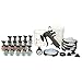 Price comparison product image 3M Performance Spray Gun Starter Kit, 26778, Includes PPS 2.0 Paint Spray Cup System, 15 Replaceable Gravity HVLP Atomizing Heads, Air Control Valve, Paint-Gun System for Car-Painting, Orange