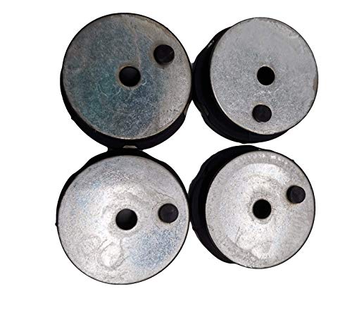 shiosheng 4Pcs Lower Rubber Foot Pad Set Fit for Honda Generators EB2000i & EU2000i Feet Mount Pad Replace 68325-Z07-003 - Thumbnail 4