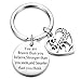 MDPOO 21st Birthday Gifts for Her Birthday Keychain Jewelry Inspirational Gifts with Happy Birthday Card