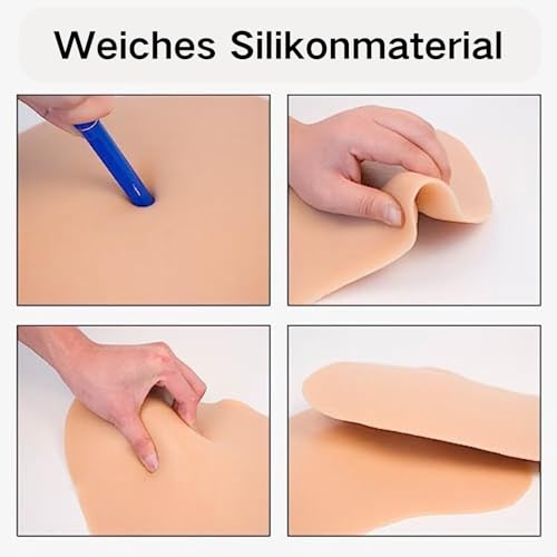 Coussinets de hanche silicone pour éliminer les silhouettes plates
