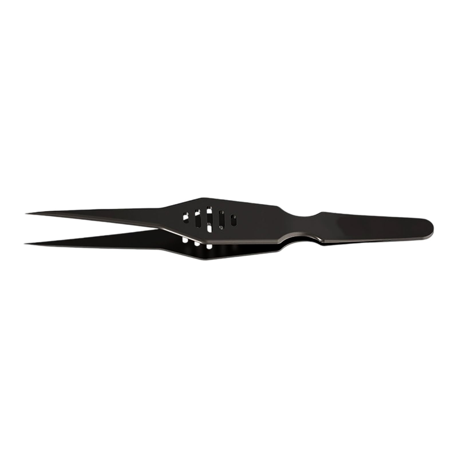 Kaccde Black 1 Nonmagnetic Weight Wide Body Precisions Tweezers With Resistant Design For Easy Handling In Repair Work Ergonomic