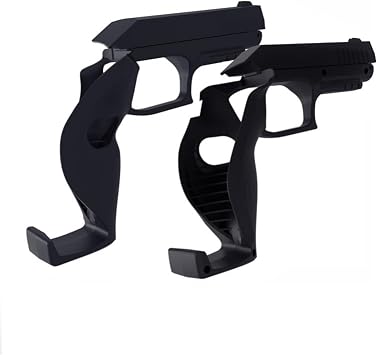2PCS VR Game Controller Grip Stock Cover Compatible for PSVR2, Gamepad Somatosensory Handle Mount Case Bracket