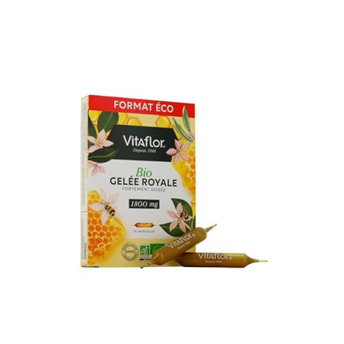 Vitaflor Gelée Royale Bio 1800mg, 10 ampoules