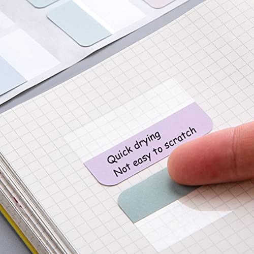 Image of 360 Pcs Sticky Index Tabs, Colored Book Sticky Tabs for Notebooks, Repositionable Page Tabs for Notebooks File Classification,12 Colors (1 Inch, 1.8x1 Inch)