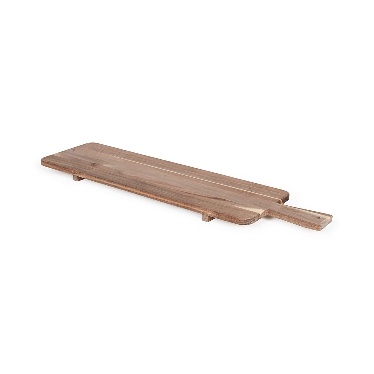 Livoo MES151 - Tabla de Aperitivos Maxi Acacia FSC, 75 x 19,5 cm, Patas de Madera, Ideal para presentar Aperitivos