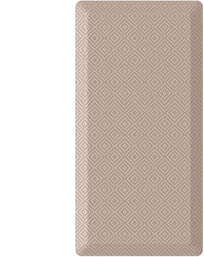 Image of Ophanie Kitchen Mats for Floor,3 /4 inch Thick,24x70 Anti Fatigue Cushioned Mat,Kitchen Rugs,Waterproof,Comfort Ergonomic Standing Mat for Office,Home,Sink with 99+ Pairs of Anti-Slip Bottom Ridges