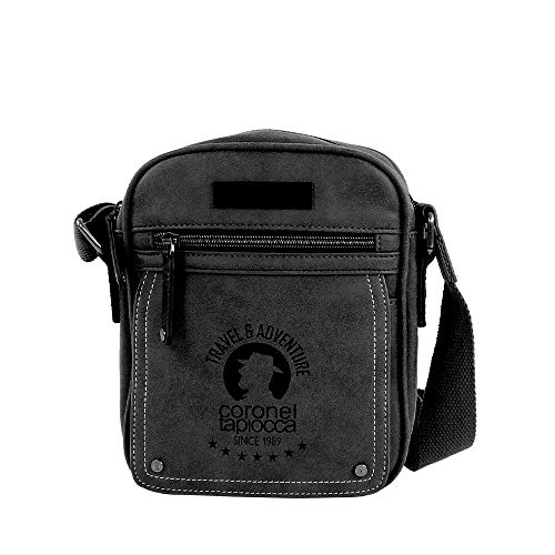 Coronel Tapiocca Hunter  Bolso pequeño Hombres  Negro  17x22x6 cm