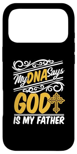 God Is My Father レトロクリスチャン スマホケース iPhone 17 Pro Max 用