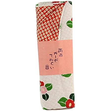 Amazon くろちく 和小物 両面ガーゼてぬぐい 椿かのこ 手ぬぐい ホーム キッチン オンライン通販