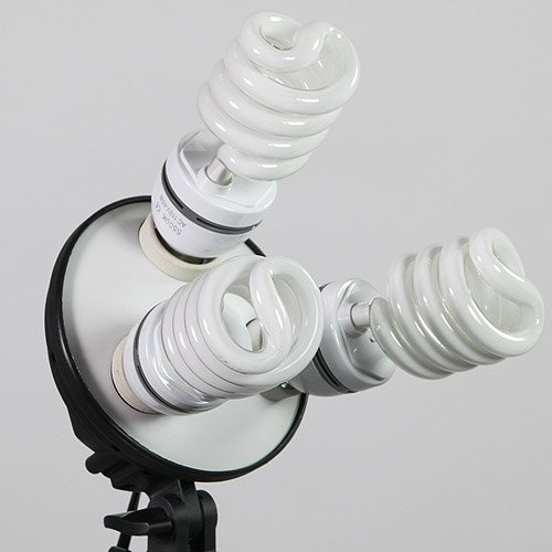 ePhoto 1800-Watt Photography Video 3 Point Lighting Photo Umbrella Light Kit Video Studio Portrait Photo Lighting Set VL9003K - Thumbnail 3