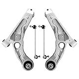 HAWK BROTHER Control Arm, Replacement For Front Left & Right Lower Control Arm Sway Bar Compatible With 2014-2018 Jeep Cherokee - 4 Pcs