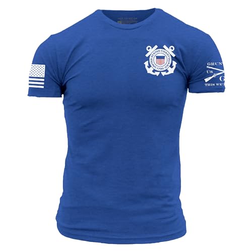 Grunt Style USCG - Semper Paratus Men's T-Shirt2