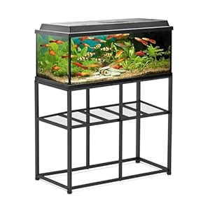 Fish Tank Stand,Heavy Duty Aquarium Stand, 40 Gallon Tank Stand, Reptile Tank Breeder Tank Stand for Home Office, 660LBS Capacity, 36.5″ x 18.5″ x 29.5″