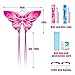 Flying Hoofer 2Pack Butterfly Kites for Kids and Adults, Easy to Fly for Beginner and Toddlers, Comes with Two 300ft Kite String Handle, Single Line Beach Kite.