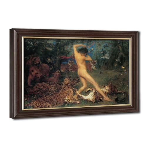 Toile John Macallan Orphée 1896 - Cadre déco de bureau 20x30 cm