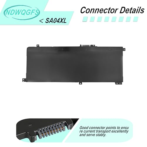 Image of SA04XL L43267-005 Replacement for HP Envy X360 15m-ds0011dx 15m-ds0xxx 15m-dr0xxx 15t-dr100 15m-dr1xxx 15m-dr0012dx 15m-dr0011dx 15M-DR 15M-DS 17t-cg100 17-cg100 Series SA04055XL HSTNN-OB1F