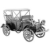 Decorazione per la stanza a tema auto: adottando buoni materiali in ferro, questa decorazione per auto retrò non sbiadisce o si rompe facilmente, di auto in miniatura