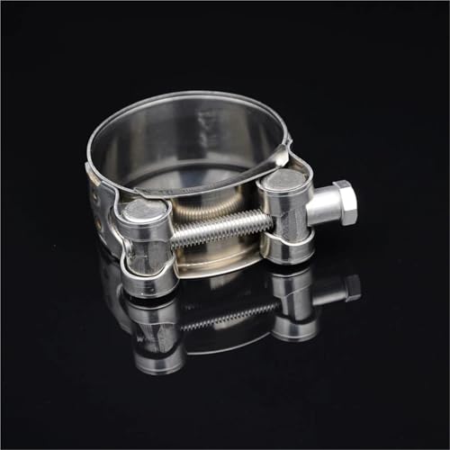 Collier de serrage 17-19mm en acier robuste pour tuyau d'échappement - 4