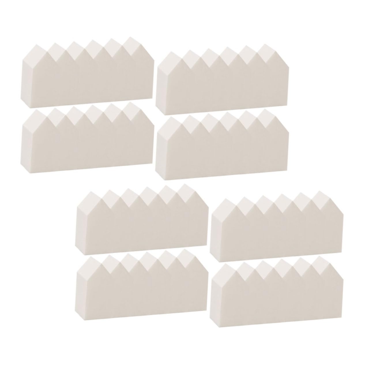 minkissy 300 Piezas De Herramientas De Maquillaje Desechables Esponja De Maquillaje En Polvo Esponja Facial Para Maquillaje En Polvo Hojaldre De Base De Maquillaje Esponjas De Maquillaje