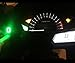 IDEA Waterproof Motorcycle Gear Indicator Plug & Play LED Display for Kawasaki (Rectangle, Green)