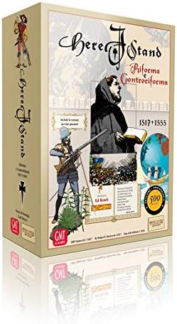 Asmodee- Here I Stand-Gioco da Tavolo Ergo Ludo Editions Edizione in Italiano, 0410