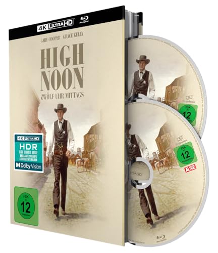 High Noon: 12 Uhr mittags – 4K Mediabook (UHD + Blu-ray Disc)