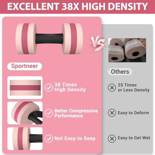 Haltères en mousse EVA aquagym pour sculpter le corps sans douleur - 4