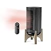   Lasko-Artisan-Series-Oscillating-Ceramic-Space-Heater-for-Home-Living-Room-Bedroom-Thermostat-Timer-2-Heat-Settings-Remote-Control-Electric-Heaters-for-Indoor-Use-155-Black-1500W-CX16550