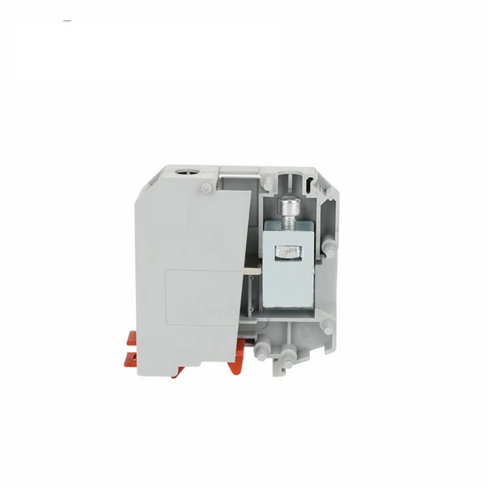 Bloque de terminales de riel DIN UKH-50, conector de tornillo de 150A para cableado gris 6