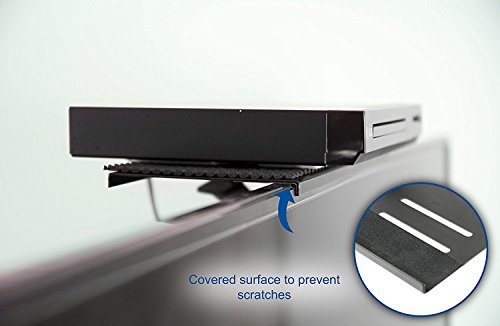 Mount Plus Mp-Apm-05-01 Top Shelf Tv Mounting Bracket 12-Inch Wide Platform | Holds Speaker, Streaming Device, Game Console, And More (1 Pack) #TOP4