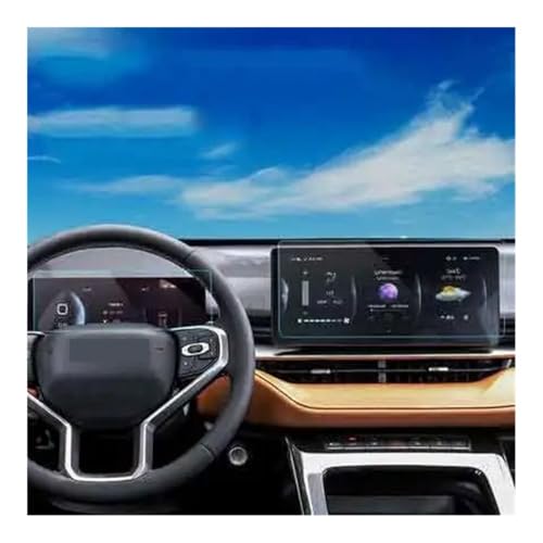Film protection d'ecran navigation voiture verre trempe tableau de bord Haval H6