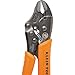 Klein Tools 38600 Curved Jaw Locking Pliers with Quick Release Handles, Intuitive Thumb Knob, High Torque, Mole Grips for Clamping and Gripping, 5-Inch